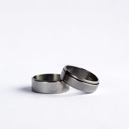 Silver Diamond Rings