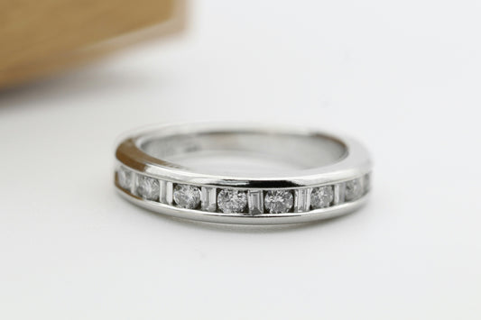 Silver Diamond Rings