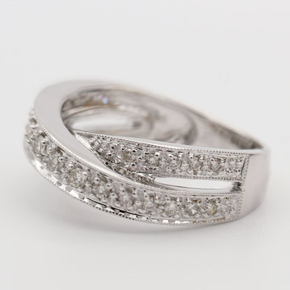 Silver Diamond Rings